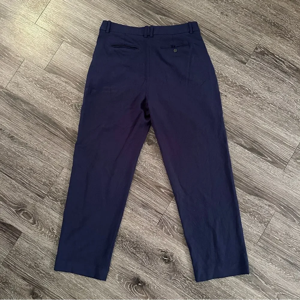 J. Crew Essential Pant Navy Blue Tall Inseam